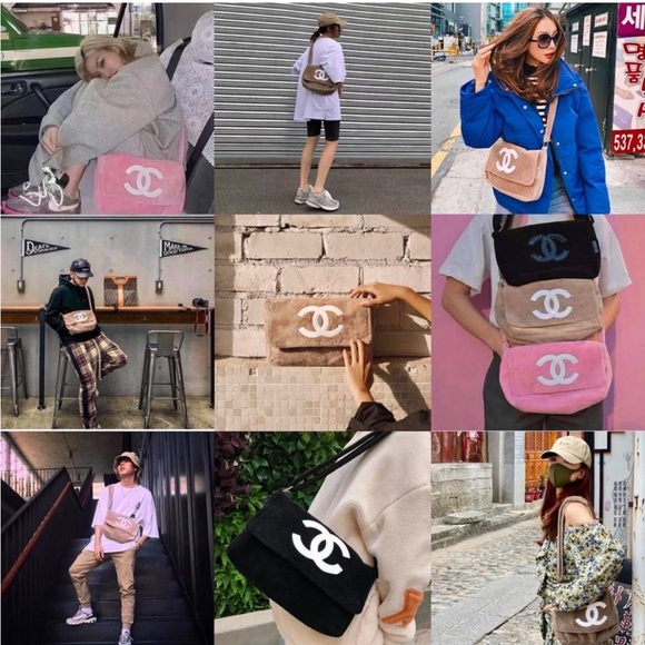 Chanel CC logo pink  precision handbag bag - Picture 8 of 9